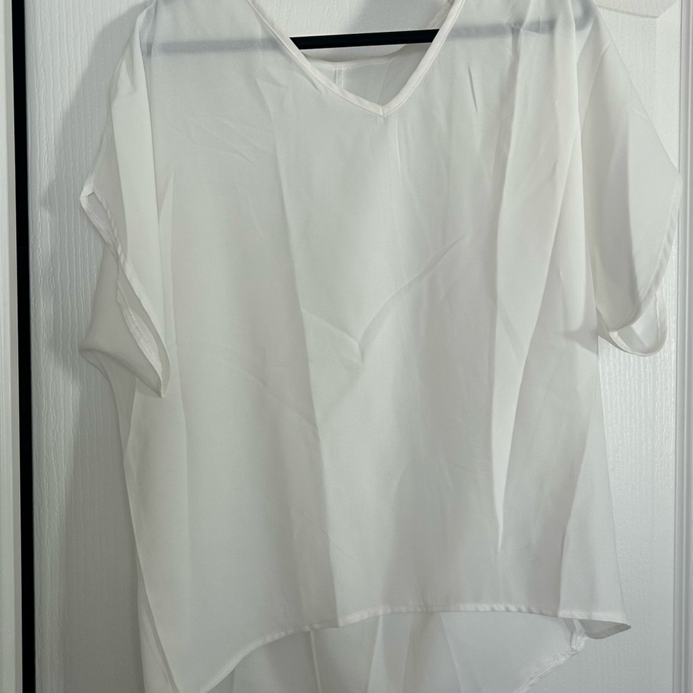 Elegant White Women's Top
